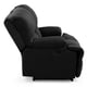 thumbnail image 4 of Bergere Perugia Reclinable 2 Cuerpos Tela Velvet Negro, 4 of 7