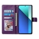 thumbnail image 4 of Funda para FOXDOCK Xiaomi Redmi Note 13 4G– Cuero Premium, 3 ranuras para tarjetas, Protección contra impactos, 4 of 5