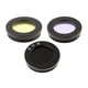 thumbnail image 2 of Juego de filtros de color de lente ocular de telescopio de 3 piezas para luna estrella nebulosa planetaria, 2 of 5