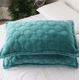 thumbnail image 2 of Fundas de almohadas con diseño gamuza 50x75 cm color turquesa, 2 of 2