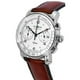 thumbnail image 2 of Reloj Zeppelin para Hombre de 100 Yardas con Correa de Cuero y Esfera Blanca de Cuarzo 86761, 2 of 3