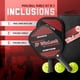 thumbnail image 2 of Set de palas de pickleball JP WinLook Premium Graphite Carbon, 2 of 6