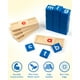 thumbnail image 3 of Juguete educativo Coogam de madera para leer vocales cortas, 3 of 3