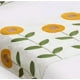 thumbnail image 1 of Piecera bordada + 2 fundas de cojín diseño floral 8 color blanco, 1 of 2