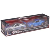 Genérico - Juguete Pack 2 Autos Rapidos Y Furiosos 2 Skyline 1:32