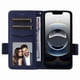 thumbnail image 4 of Funda Cartera para iPhone 16E Tapa Flip con Ranuras y Soporte Azul, 4 of 5