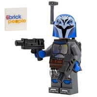 Lego Star Wars Bo-Katan Kryze Minifigura Con Pistola Gemela