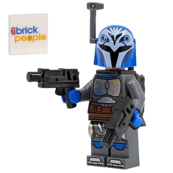 LEGO Star Wars Bo-Katan Kryze Minifigura con pistola gemela