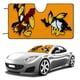 thumbnail image 1 of El Show de Heckle y Jeckle Parasol para Parabrisas Delantero Protector Plegable, Visera Solar para Auto Bloquea Rayos UV Mantiene tu Vehículo Fresco140cm*76cm, 1 of 6