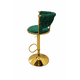 thumbnail image 2 of Taburete Queen Velvet Elegante Terciopelo Ajustable Verde, 2 of 7