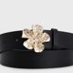 thumbnail image 4 of Cinturón Mujer Hebilla Flor Estilo Boho Chic dorado Talla Única, 4 of 4