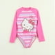 thumbnail image 1 of Traje de baño Niña Rosado Rayas Estampado Hello Kitty, 1 of 5