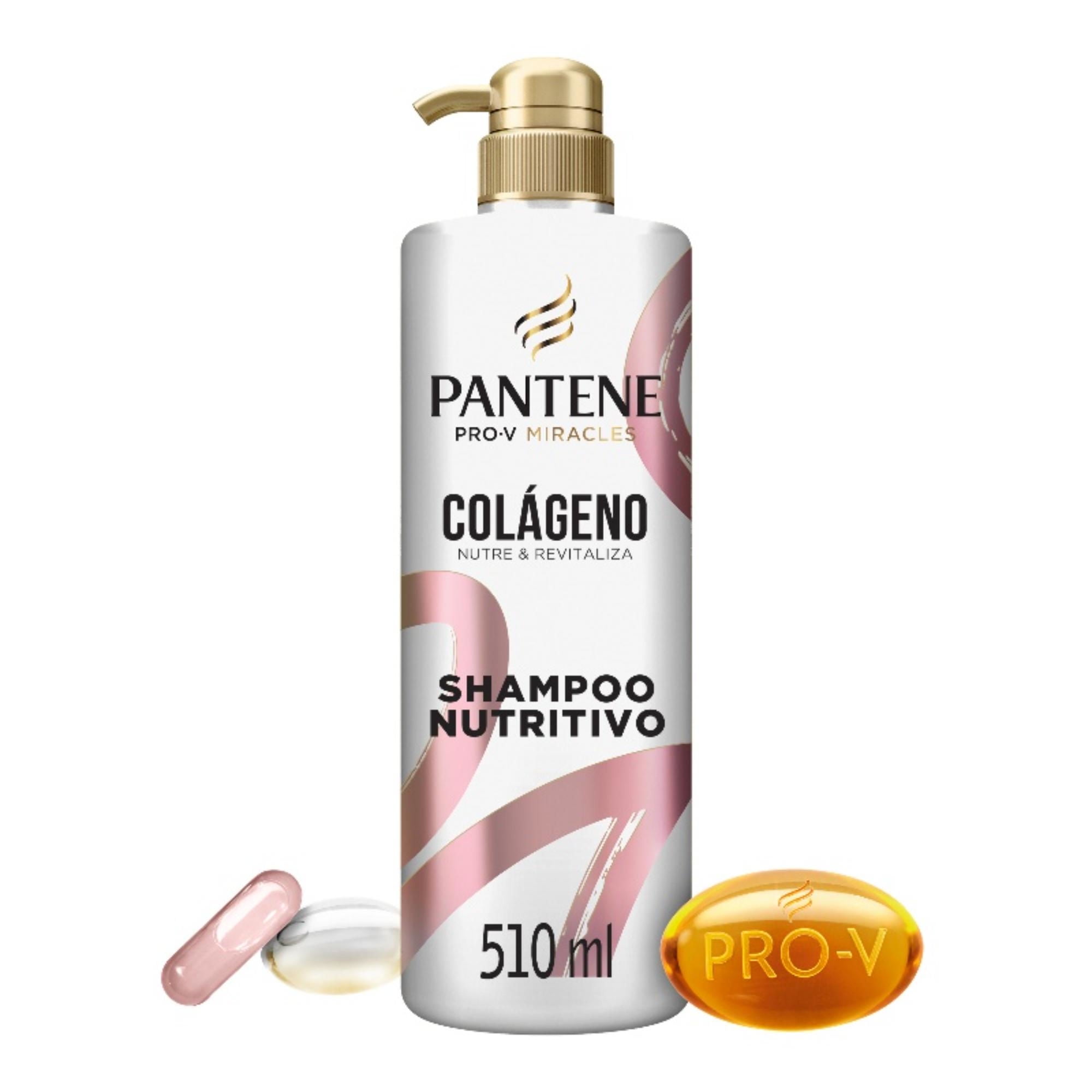 Pantene - Shampoo Nutritivo Pro-V Miracles Colágeno Nutre & Revitaliza