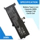 thumbnail image 3 of Batería Shyarweyy L16C2PB2 7.6V 30Wh para Lenovo IdeaPad, 3 of 7