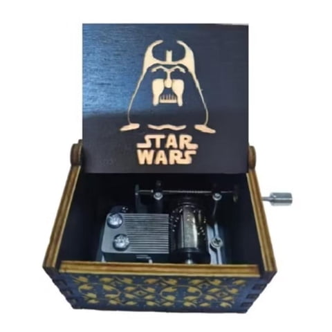 Genmérico - Caja Musical Star Wars Darth Vader Negra