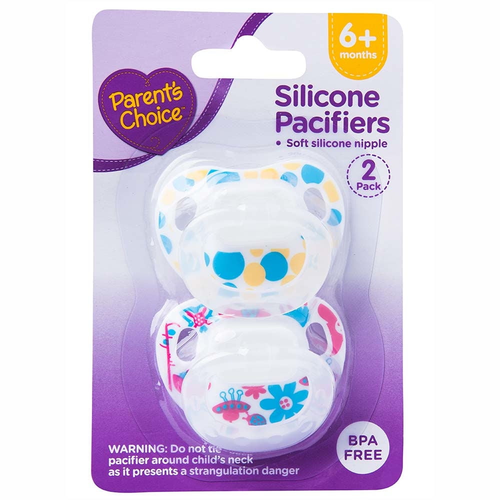 Pack 2 Chupetes De 6+ Meses Multicolor 2 Un Parent's Choice