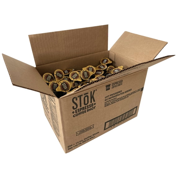 Coffee Shots STOK Espresso negro sin azúcar, 13 ml x 264