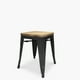 thumbnail image 2 of Piso Tolix Asiento Madera Negro, 2 of 4