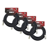 Pack 4 Cable Microfono Serie C Xlr10M Kirlin Mpc4-280-10