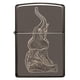 thumbnail image 2 of Mechero de bolsillo Zippo Zentangle Elephant a prueba de viento, 2 of 7