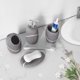 thumbnail image 2 of Set de accesorios de baño L'ARL GMVOI, 4 piezas, granito gris, 2 of 7