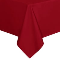 Mantel Rectangular Sancua 152 X 305 Cm Poliéster Rojo