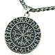 thumbnail image 1 of Collar Con Colgante De Escudo Vikingo Nórdico De Acero Para Hombre, Regalo De Bronce Con Cadena De Metal, 1 of 5