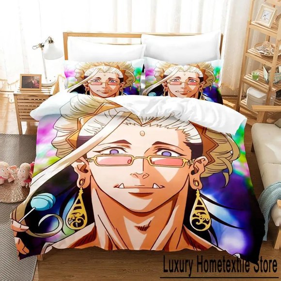 Record of Ragnarok Bedding Set Bed Set Adult Kid Bedroom Duvetcover Sets Bed Sheet Set Bed Sheets