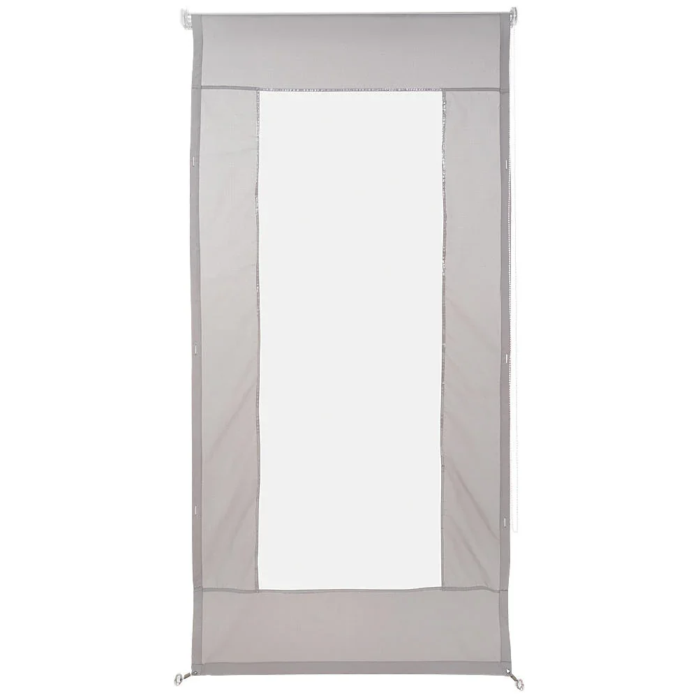 Chantilly - Cierre De Terraza Pvc 220 X 250 Cm Gris Perla