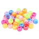 thumbnail image 1 of 200x granos redondos de acrílico Larhe Agujero Joyería que hace los granos DIY Hallazgos Artesanía, 1 of 5