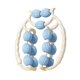 thumbnail image 2 of Roller De Masaje Para Patas De Espuma Para Las Piernas Para Las Piernas De La Pantorrilla Del Gimnasio Brazo Del Cuerpo Del Cuerpo Azul, 2 of 5