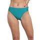 thumbnail image 1 of Bikini clásico costados drapeados verde Talla M, 1 of 4