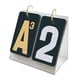 thumbnail image 2 of Marcador Flip Para Juego De Cartas De Escritorio Profesional Guandan Game Score Keeper Negro, 2 of 3