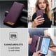 thumbnail image 4 of Funda Tipo Cartera de Cuero Sintético para Samsung Galaxy S20 FE Bloqueo RFID, con Ranuras para Tarjetas y Bolsillo para Efectivo, Cierre Magnético Fuerte Morado, 4 of 6