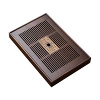 Bothyi - Accesorio De Juego De Té De Bandeja De Té De Bambú Chino Para Casa De Té Mediana