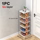 thumbnail image 1 of 1pc Stackable Shoe Rack for Small Spaces - Easy to Assemble and Organize Your Footwear, 1 of 3