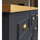thumbnail image 3 of Cómoda 7 Cajones Mueble de Madera Nativa para Dormitorio - Gris Grafito - 120x40x90 cm, 3 of 3