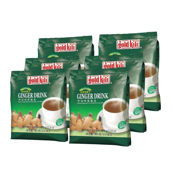 Bebida de Jengibre Gold Kili 120 Sobres 360 g/12,6 oz
