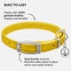 thumbnail image 3 of Collar Para Gato De Cuero Con Campana Y Correa De Seguridad, 3 of 6