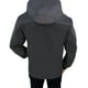 thumbnail image 3 of Chaqueta Cortaviento Impermeable Premium Negro Hombre, 3 of 5