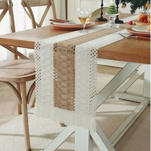 Atlas - Camino De Mesa Algodon Yute