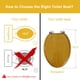thumbnail image 2 of Asiento de Inodoro Angel Shield Alargado de Madera de Roble con Cierre Silencioso, 2 of 8