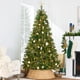 thumbnail image 5 of Collar para árbol de Navidad Best Choice Products, jacinto tejido, 5 of 9