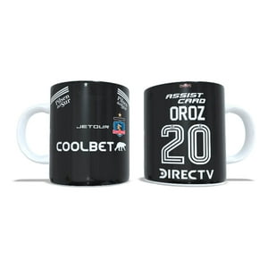 Arumistorechile - Tazon Taza + Porta Vaso Colocolo 2024 Negra- Alexander Oroz