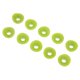 thumbnail image 1 of Válvula de aire 10 piezas vástago Mud Guard Silicone Rubber Cap Universal Green, 1 of 5