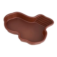 Magideal - Piscina De Baño Para Reptiles, Baño De Tortugas, Accesorios Para Anfibios, Plato De Alimentación Para Reptiles, Cuenco Terrario Para Camaleón, Dragón Sin Manguera