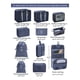 thumbnail image 3 of Set11 Organizadores De Equipaje De Viaje Bolsa Ropa Interior - Azul, 3 of 9