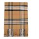 thumbnail image 3 of Bufanda Hombre Cachemira Delgada Cuadros Y Flecos 180x33 Cms beige Talla Única, 3 of 7