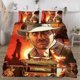 thumbnail image 3 of Indiana Jones 3-Piece Bedding Set For Kids Boys Girls Adult Cartoon Warm Cute Fashion Holiday Present Gift Bed Sheets, 3 of 5