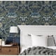 thumbnail image 3 of Papel pintado NextWall 52 cm x 4,6 m Denim y Salvia Floral, 3 of 9